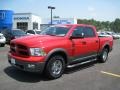 2010 Flame Red Dodge Ram 1500 TRX Crew Cab  photo #1