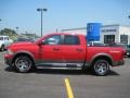 2010 Flame Red Dodge Ram 1500 TRX Crew Cab  photo #2