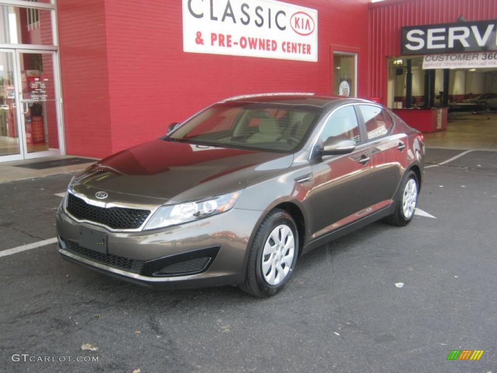 2011 Optima LX - Metal Bronze / Beige photo #1