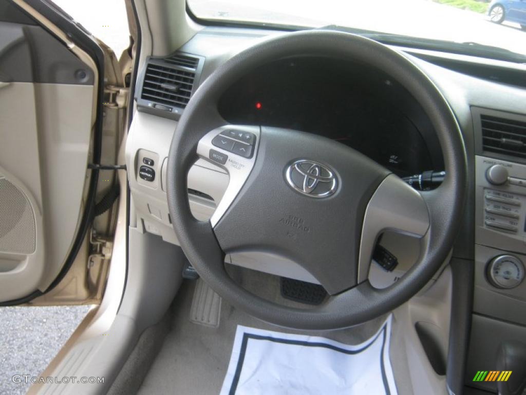 2010 Camry LE - Sandy Beach Metallic / Bisque photo #10