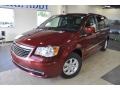 2011 Deep Cherry Red Crystal Pearl Chrysler Town & Country Touring  photo #2