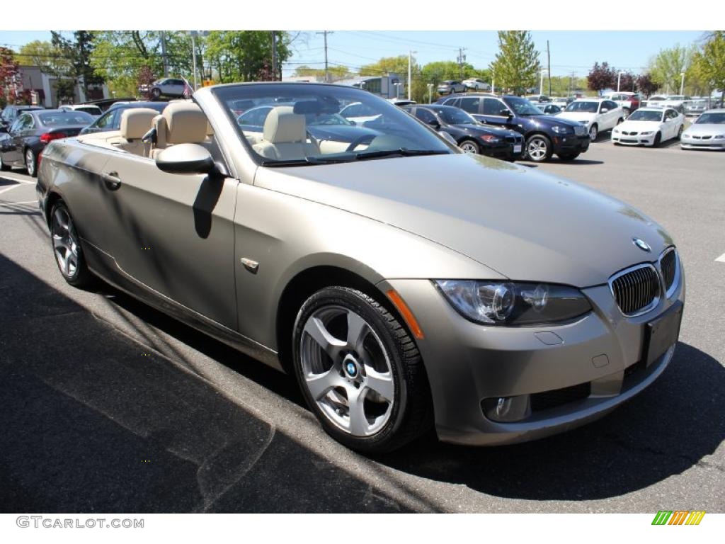 2008 3 Series 328i Convertible - Platinum Bronze Metallic / Cream Beige photo #8