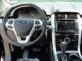 Charcoal Black 2011 Ford Edge Limited Steering Wheel
