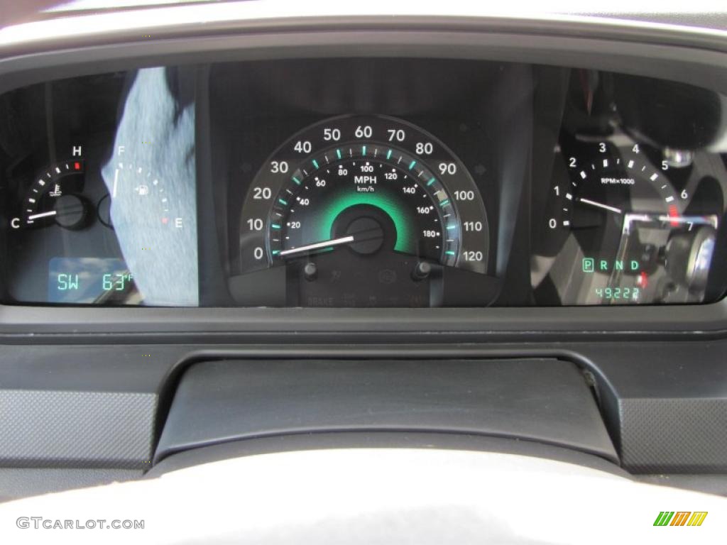 2009 Dodge Journey SXT Gauges Photo #49117061