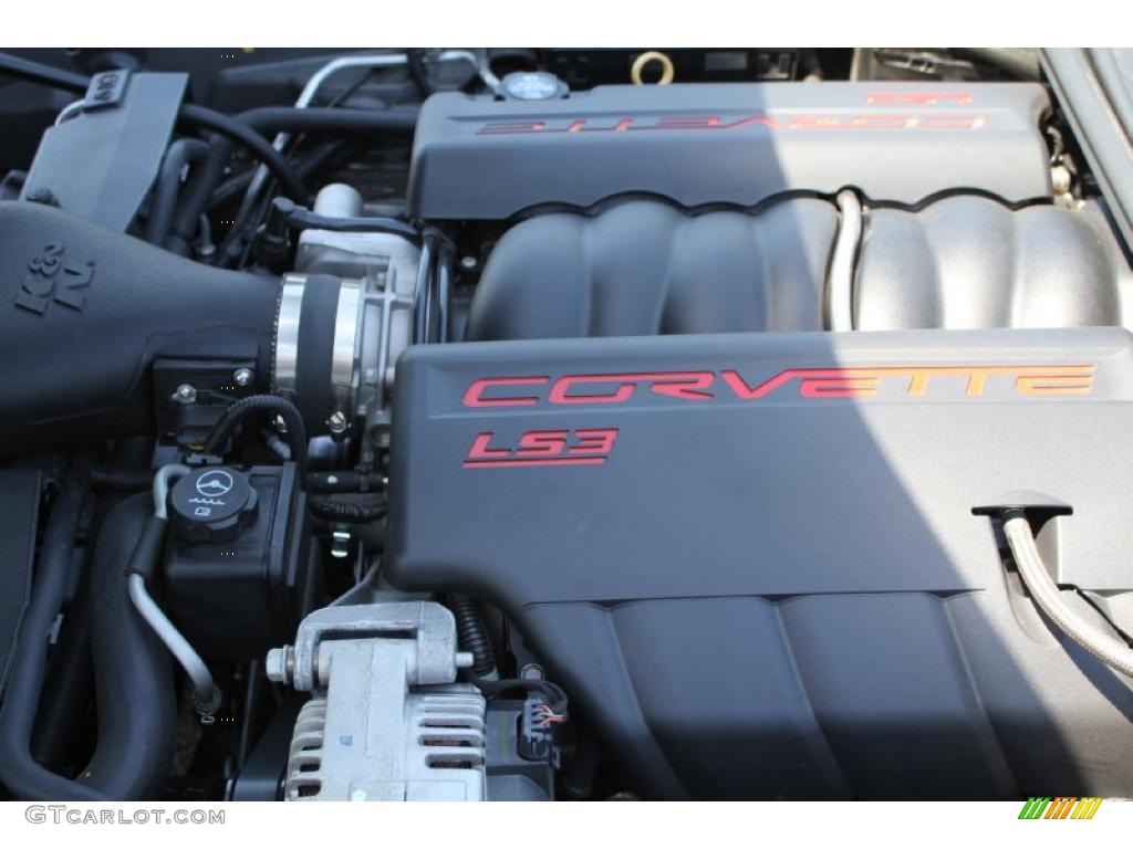 2009 Chevrolet Corvette Coupe 6.2 Liter OHV 16-Valve LS3 V8 Engine Photo #49117901