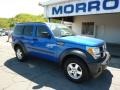 2007 Electric Blue Pearl Dodge Nitro SXT 4x4  photo #2