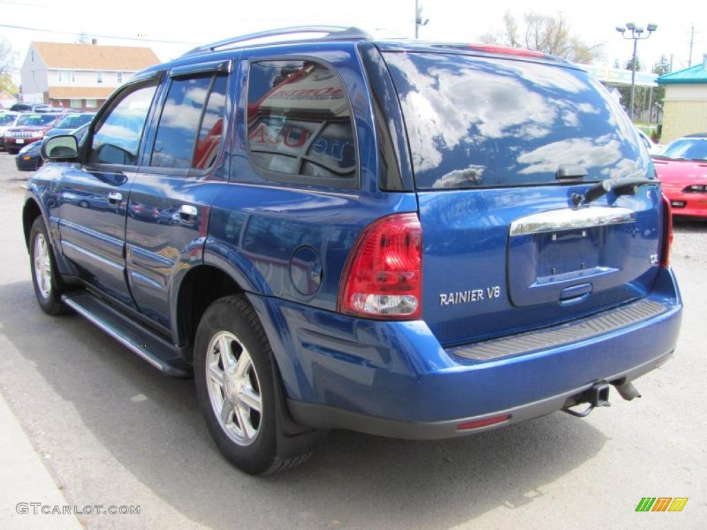 2006 Rainier CXL AWD - Deep Sapphire Blue Metallic / Cashmere photo #18