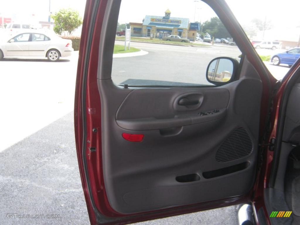 2003 F150 FX4 SuperCab 4x4 - Toreador Red Metallic / Medium Graphite Grey photo #14