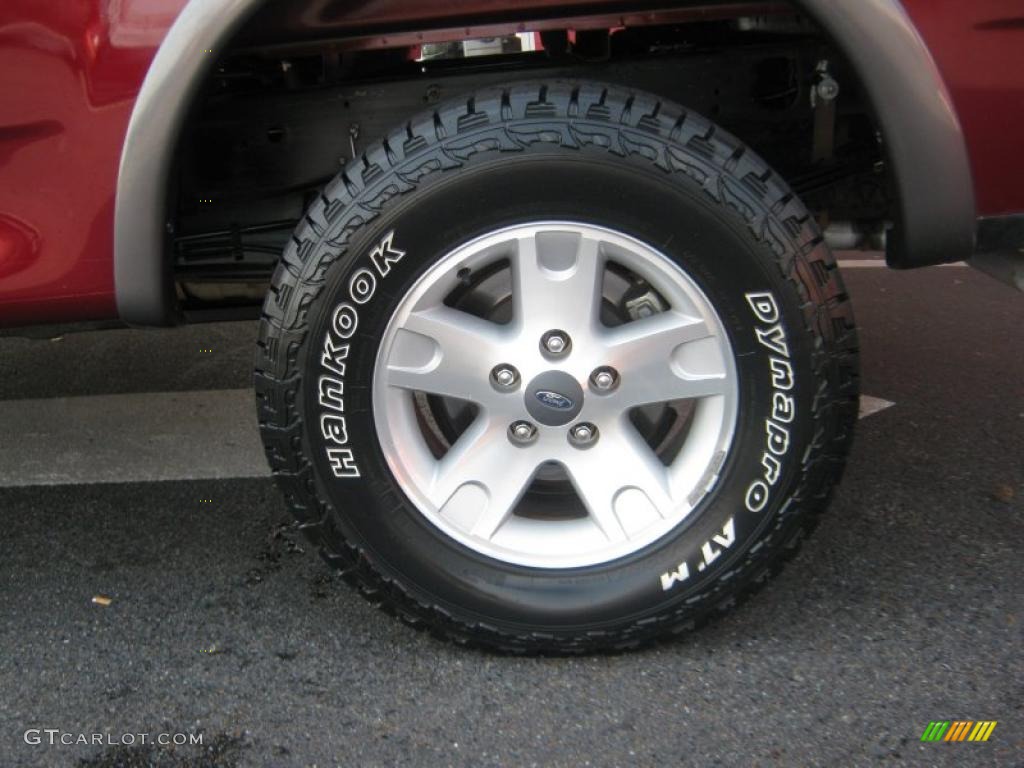 2003 F150 FX4 SuperCab 4x4 - Toreador Red Metallic / Medium Graphite Grey photo #18