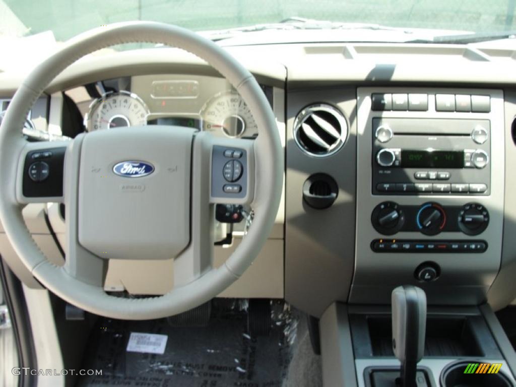 2011 Ford Expedition EL XLT Stone Dashboard Photo #49120136