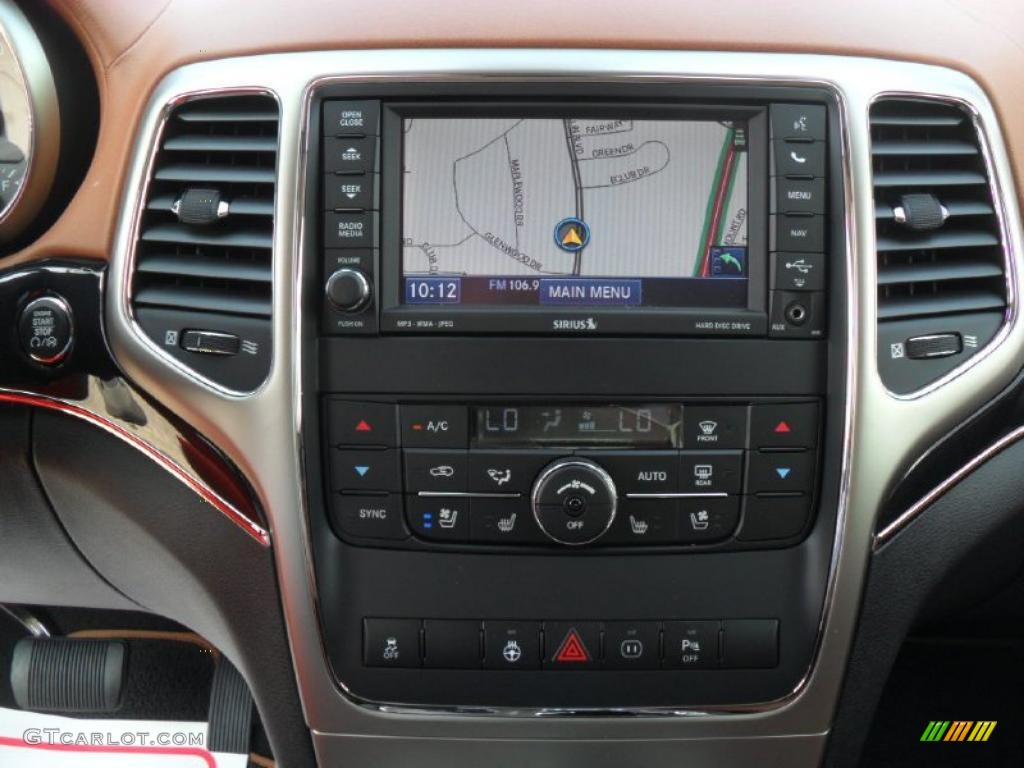 2011 Jeep Grand Cherokee Overland Summit Controls Photo #49120156