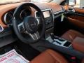New Saddle/Black 2011 Jeep Grand Cherokee Overland Summit Interior Color