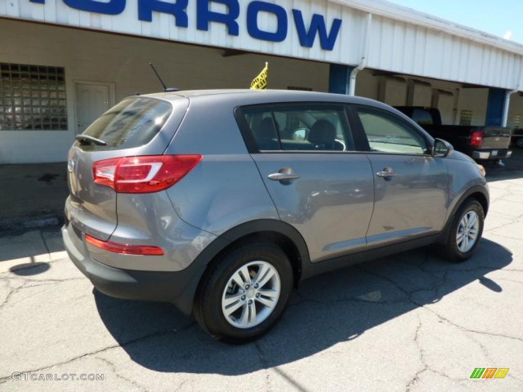 2011 Sportage  - Mineral Silver / Alpine Gray photo #10