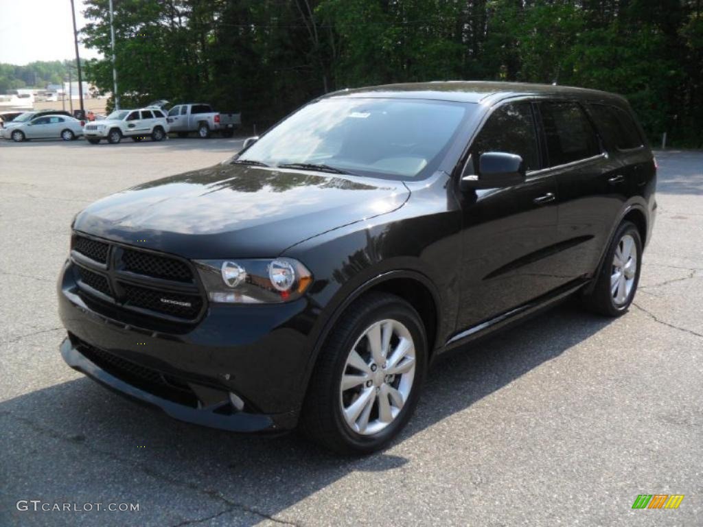 Brilliant Black Crystal Pearl 2011 Dodge Durango Heat Exterior Photo #49120850