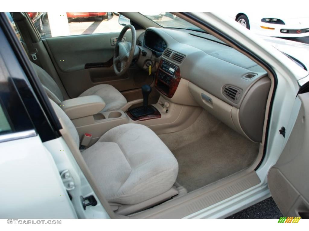 2000 Galant ES - Northstar White / Tan photo #20