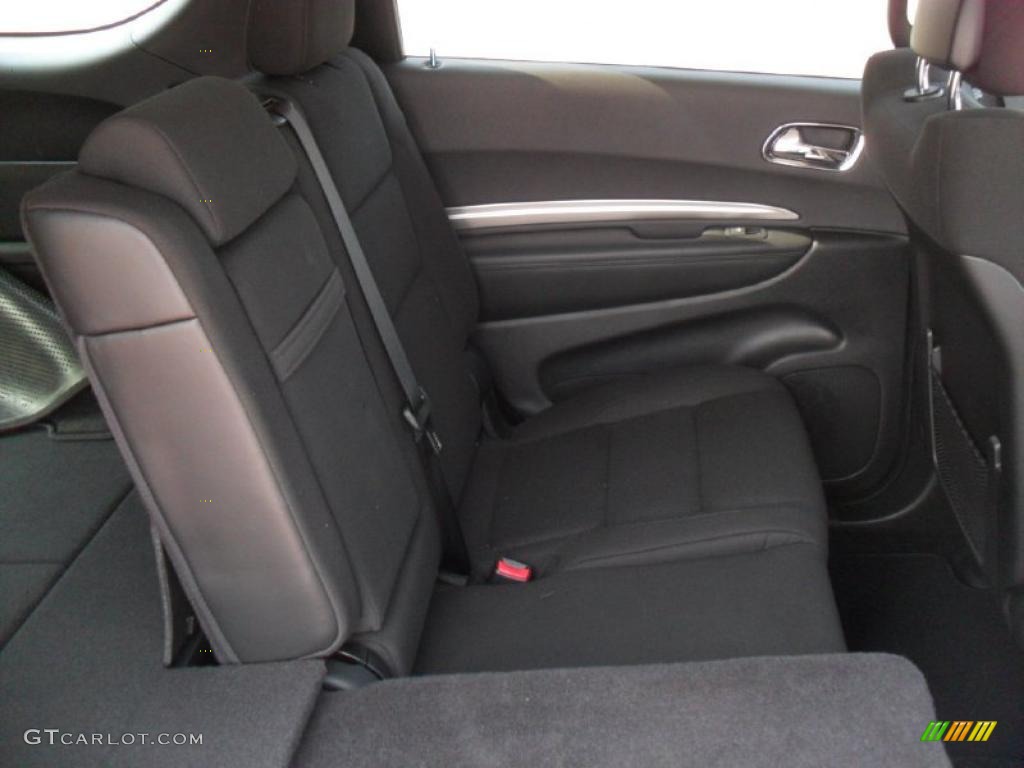 Black Interior 2011 Dodge Durango Heat Photo #49121138