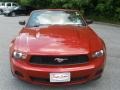 2010 Red Candy Metallic Ford Mustang V6 Premium Convertible  photo #8