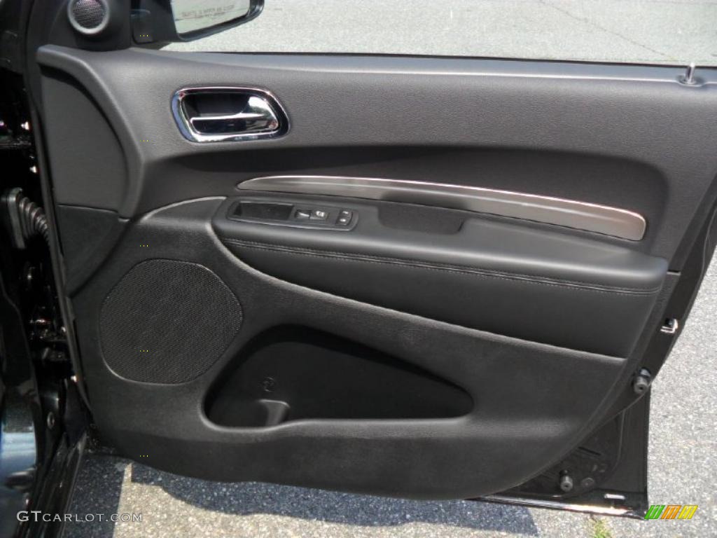 2011 Dodge Durango Heat Black Door Panel Photo #49121180