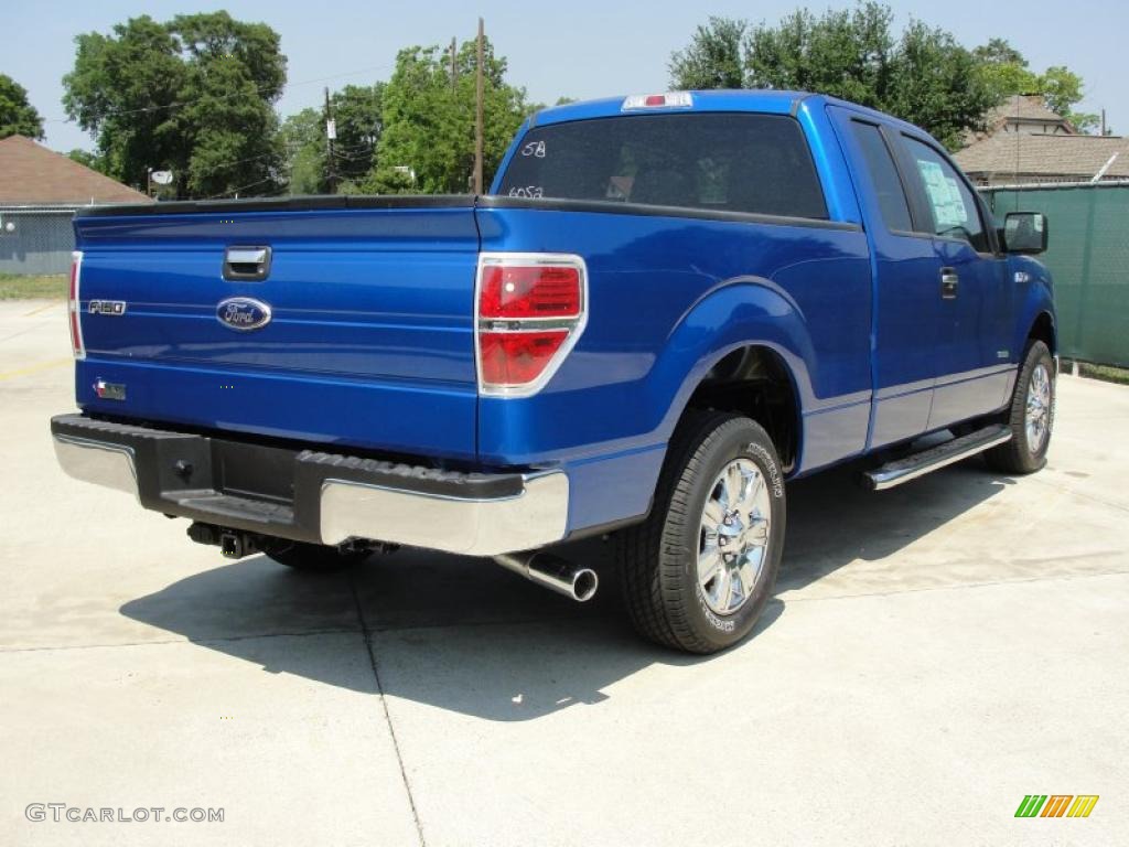 Blue Flame Metallic 2011 Ford F150 XLT SuperCab Exterior Photo #49121543