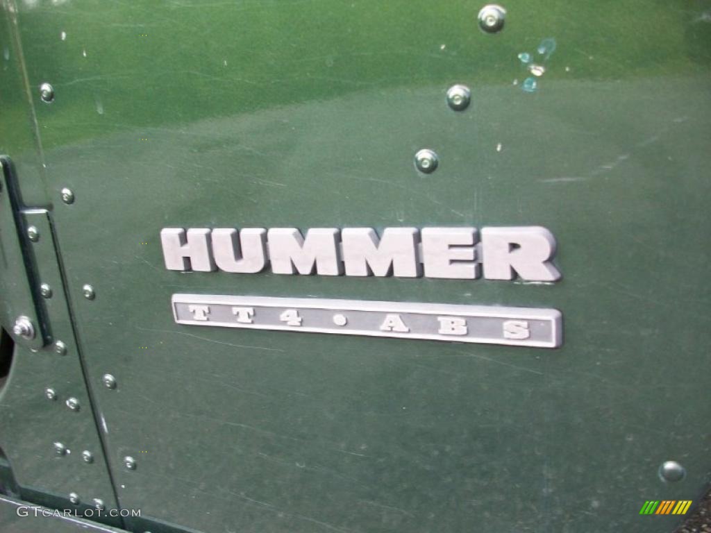 2001 Hummer H1 Wagon Marks and Logos Photo #49121717
