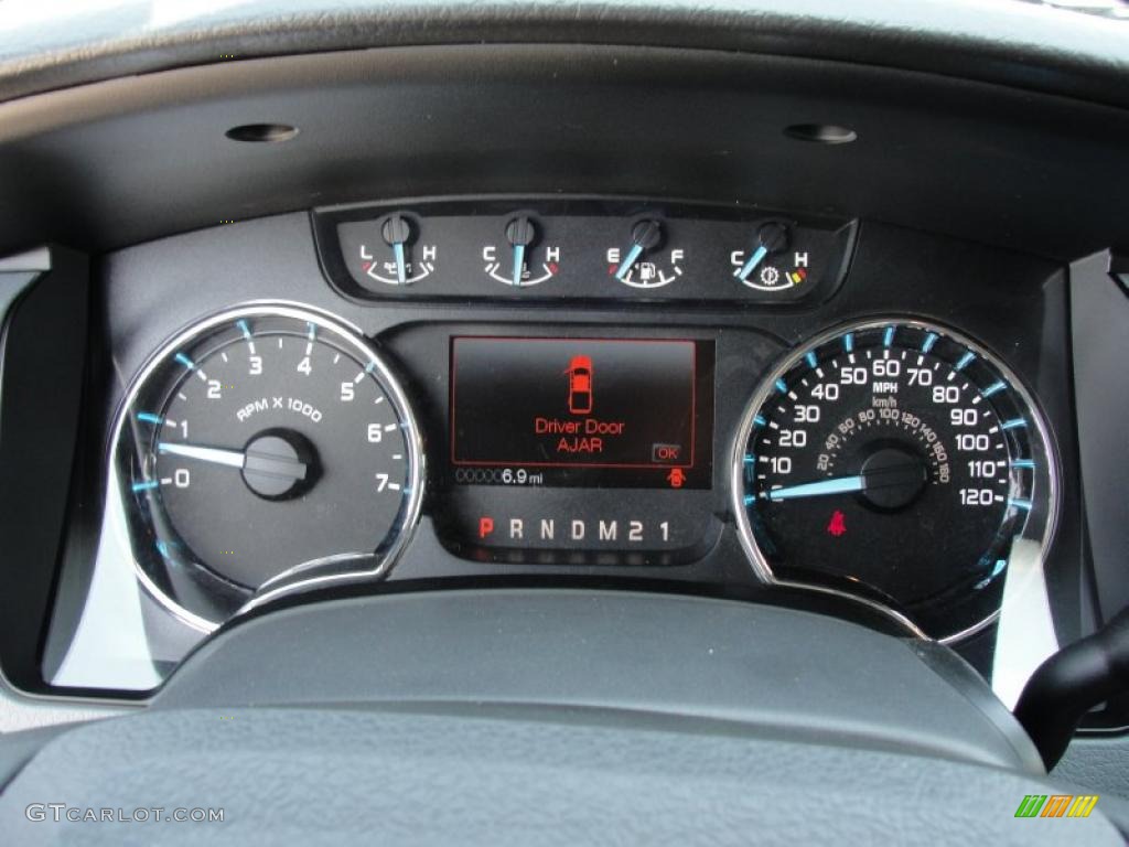 2011 Ford F150 XLT SuperCab Gauges Photo #49122035