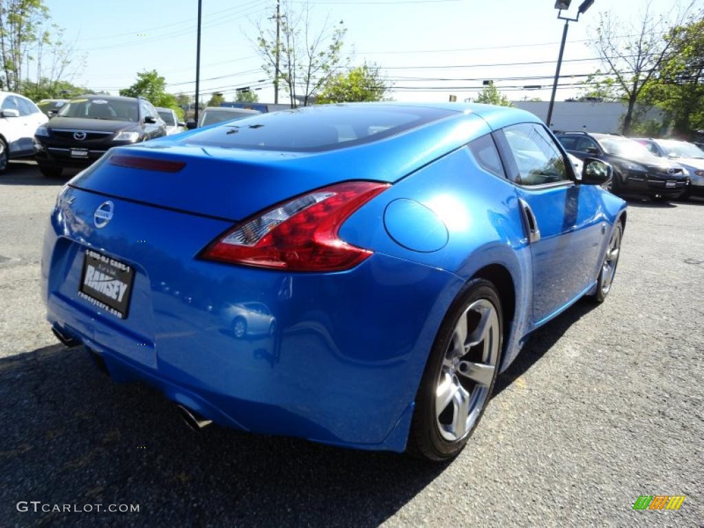 Monterey Blue 2009 Nissan 370Z Coupe Exterior Photo #49122156
