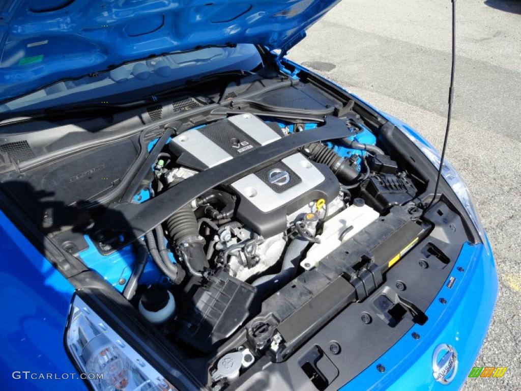 2009 Nissan 370Z Coupe 3.7 Liter DOHC 24-Valve VVEL VQ37VHR V6 Engine Photo #49122590