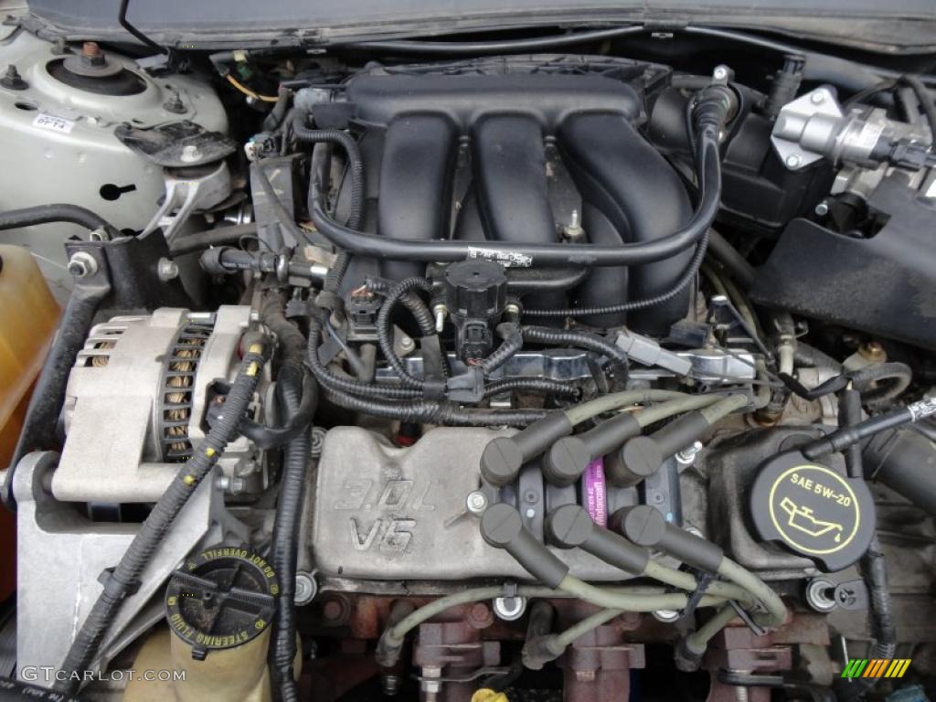 2004 Ford Taurus Ses Sedan 30 Liter Ohv 12 Valve V6 Engine Photo