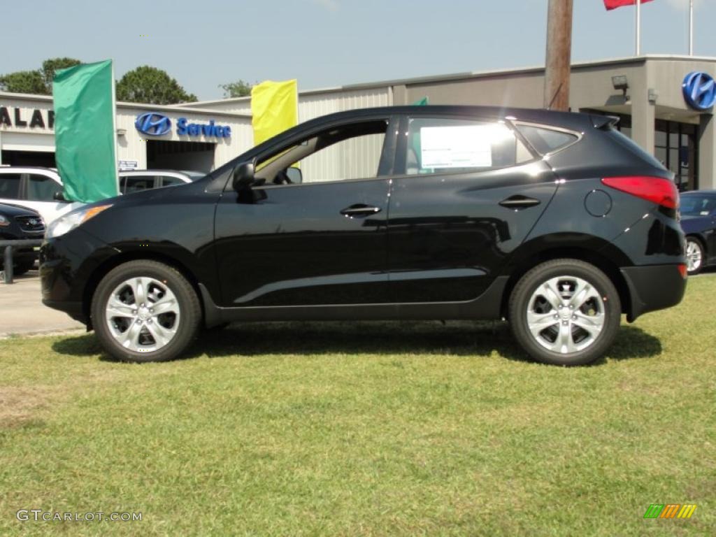 2011 Tucson GL - Ash Black / Taupe photo #6