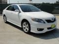 2011 Super White Toyota Camry SE  photo #1