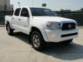 2011 Super White Toyota Tacoma V6 SR5 PreRunner Double Cab  photo #1