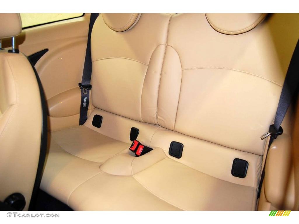 Gravity Tuscan Beige Leather Interior 2009 Mini Cooper S Hardtop Photo #49126034