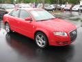 Brilliant Red 2007 Audi A4 2.0T Sedan