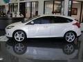 2012 White Platinum Tricoat Metallic Ford Focus Titanium 5-Door  photo #8