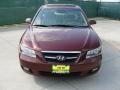 2007 Dark Cherry Red Hyundai Sonata Limited V6  photo #8