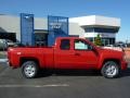 2011 Victory Red Chevrolet Silverado 1500 LT Extended Cab 4x4  photo #11