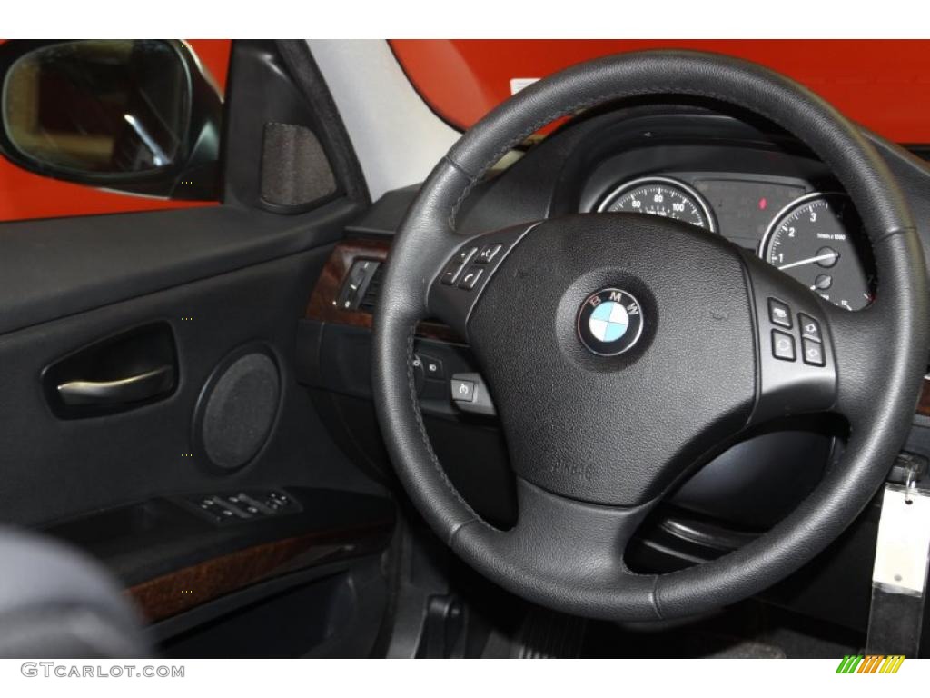 2009 3 Series 328i Sedan - Titanium Silver Metallic / Black photo #13
