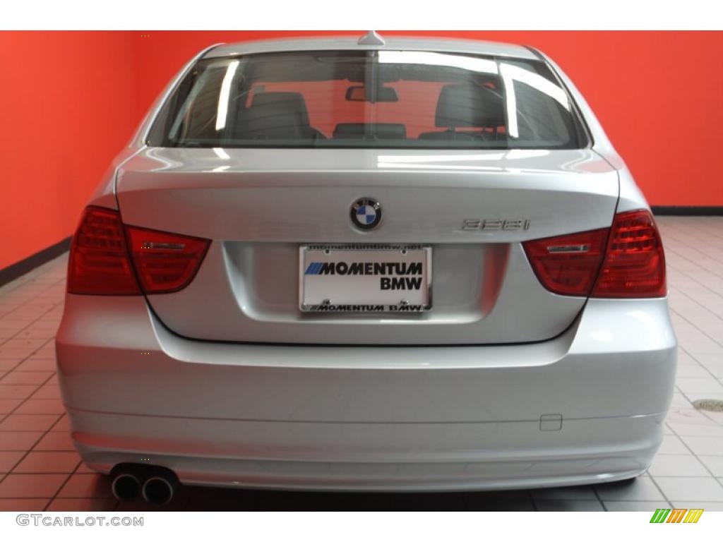2009 3 Series 328i Sedan - Titanium Silver Metallic / Black photo #18