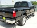 2008 Black Ford F250 Super Duty Lariat SuperCab 4x4  photo #3