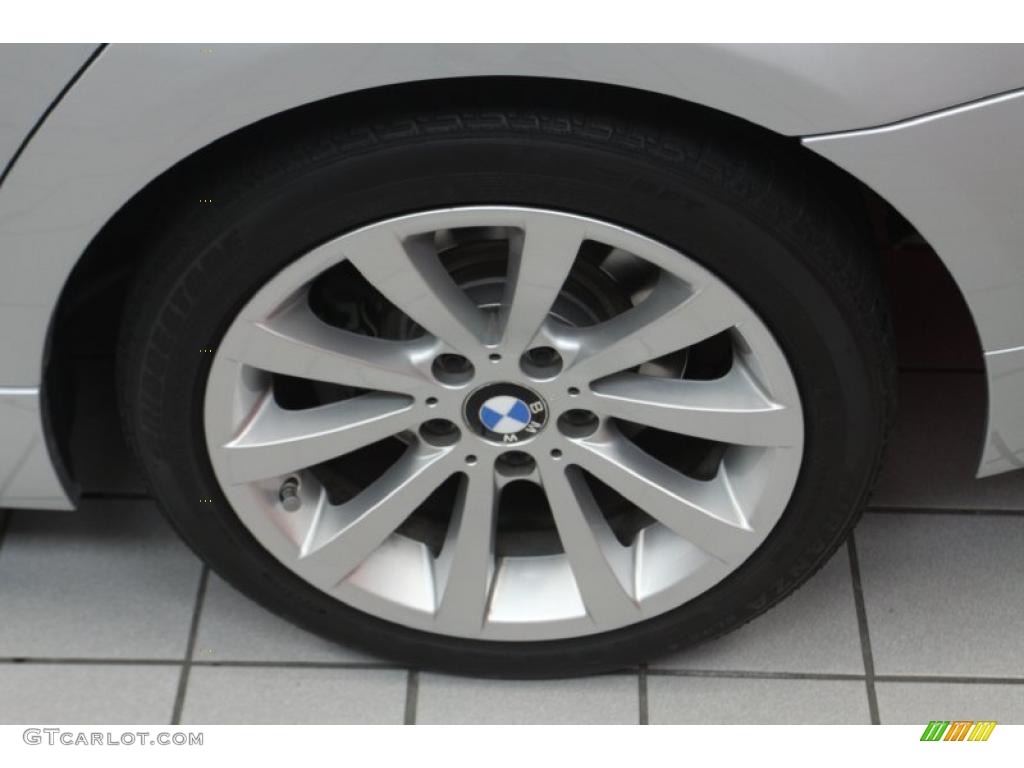 2009 3 Series 328i Sedan - Titanium Silver Metallic / Black photo #20