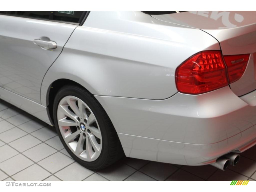 2009 3 Series 328i Sedan - Titanium Silver Metallic / Black photo #21