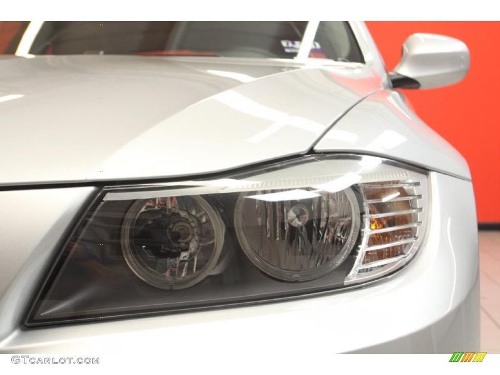 2009 3 Series 328i Sedan - Titanium Silver Metallic / Black photo #23