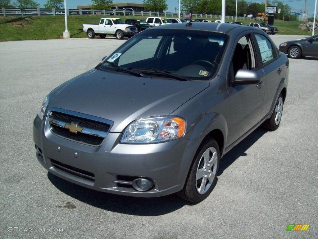 Medium Gray 2011 Chevrolet Aveo LT Sedan Exterior Photo #49128323