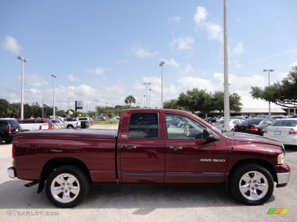 Dark Garnet Red Pearlcoat 2002 Dodge Ram 1500 SLT Quad Cab Exterior Photo #49128497