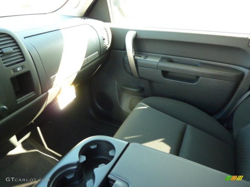 2011 Silverado 1500 LT Extended Cab 4x4 - Taupe Gray Metallic / Ebony photo #18