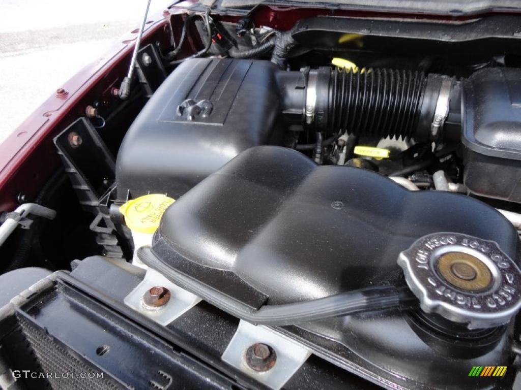 2002 Dodge Ram 1500 SLT Quad Cab 4.7 Liter SOHC 16-Valve V8 Engine Photo #49128683