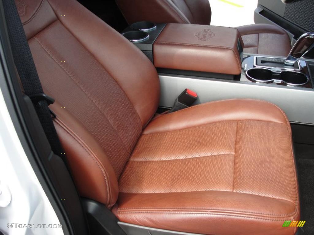 Chaparral Leather/Charcoal Black Interior 2010 Ford Expedition King Ranch Photo #49128845