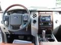 2010 Ford Expedition Chaparral Leather/Charcoal Black Interior Dashboard Photo