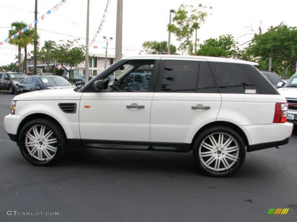 Chawton White 2007 Land Rover Range Rover Sport HSE Exterior Photo #49129214