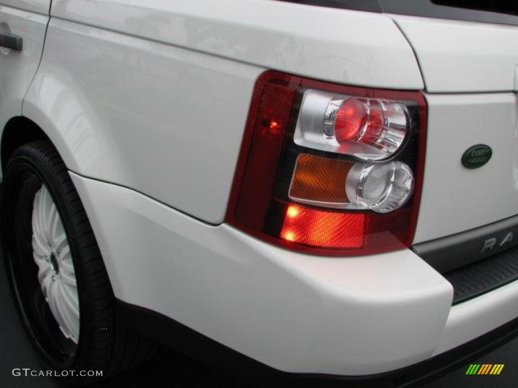 2007 Range Rover Sport HSE - Chawton White / Ebony Black photo #7